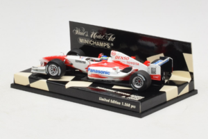 Toyota TF104 Panasonic #16 R. Zonta Panasonic Toyota Racing 2004 Minichamps 1:43 400040116 Metal - imagem 3 de 5