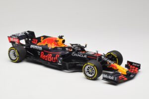 Red Bull Racing Honda RB16B #33 M. Verstappen Mexican GP Winner 2021 Minichamps 1:18 110211933 Resina - imagem 4 de 6