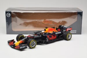 Red Bull Racing Honda RB16B #33 M. Verstappen Mexican GP Winner 2021 Minichamps 1:18 110211933 Resina - imagem 6 de 6