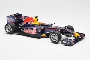 Red Bull RB6 #7 M. Webber Red Bull Racing Showcar 2010 Minichamps 1:18 150100076-R1 Metal - imagem 4 de 6