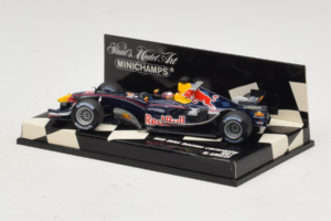 Red Bull Racing RB1 V. Liuzzi Test Driver F1 2005 Minichamps 1:43 400050115 Metal - imagem 3 de 5