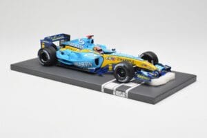 Renault F1 Team R25 #5 F. Alonso 3rd Place Brazil GP 2005 World Champion Minichamps 1:18 117051705 Metal - imagem 4 de 7