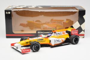 Renault F1 Team R29 #10 R. Grosjean F1 2009 Minichamps 1:18 150090108 Metal - imagem 6 de 6