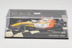 Renault R28 #6 Showcar 2008 Minichamps 1:43 400080076 Metal - imagem 5 de 5