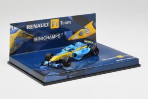Renault R24 F1 2004 Minichamps 1:43 433040099 Metal - imagem 2 de 4