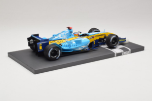 Renault R25 #5 F. Alonso 2nd Place Belgian GP 2005 Minichamps 1:18 117051605 Metal - imagem 3 de 7