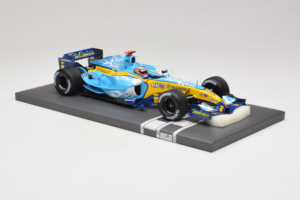 Renault R25 #5 F. Alonso 2nd Place Belgian GP 2005 Minichamps 1:18 117051605 Metal - imagem 4 de 7