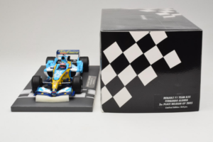 Renault R25 #5 F. Alonso 2nd Place Belgian GP 2005 Minichamps 1:18 117051605 Metal - imagem 6 de 7