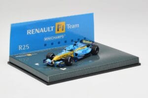 Renault R25 #1 F. Alonso F1 World Champion 2005 Minichamps 1:43 403050105 Metal - imagem 2 de 4