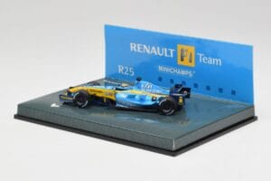 Renault R25 #1 F. Alonso F1 World Champion 2005 Minichamps 1:43 403050105 Metal - imagem 3 de 4