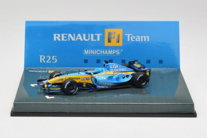 Renault R25 #1 F. Alonso F1 World Champion 2005 Minichamps 1:43 403050105 Metal