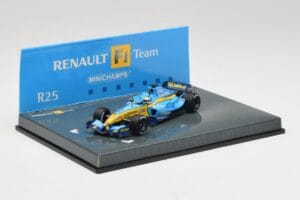 Renault R25 #2 G. Fisichella F1 2005 Minichamps 1:43 403050006 Metal - imagem 2 de 4