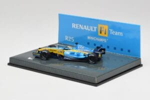 Renault R25 #2 G. Fisichella F1 2005 Minichamps 1:43 403050006 Metal - imagem 3 de 4