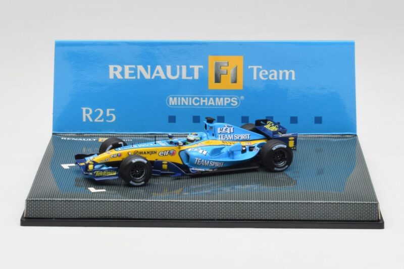 Renault R25 #2 G. Fisichella F1 2005 Minichamps 1:43 403050006 Metal