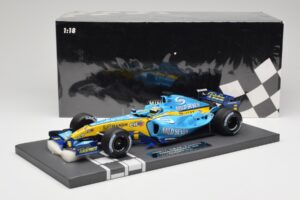 Renault R25 Mild Seven #6 G. Fisichella Australian GP 2005 Winner Minichamps 1:18 117050106 Resina - imagem 7 de 7