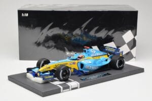 Renault R25 #5 F. Alonso Bahrain GP 2005 Minichamps 1:18 117050305 Resina - imagem 7 de 7