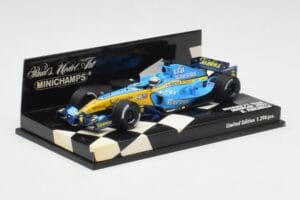 Renault R26 G. Fisichella Showcar F1 2006 Minichamps 1:43 400060072 Metal - imagem 3 de 5