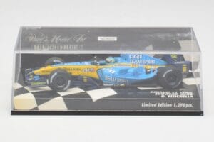 Renault R26 G. Fisichella Showcar F1 2006 Minichamps 1:43 400060072 Metal - imagem 4 de 5