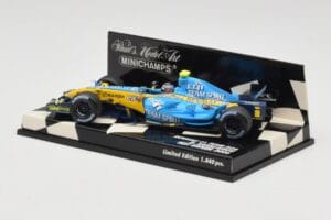Renault R26 H. Kovalainen F1 Test Car 2006 Minichamps 1:43 400060041 Metal - imagem 3 de 5
