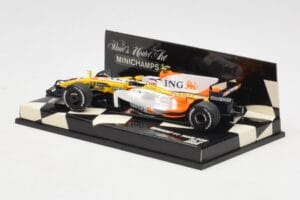 Renault R28 #6 N. Piquet Jr. F1 2008 Minichamps 1:43 400080006 Metal - imagem 3 de 5