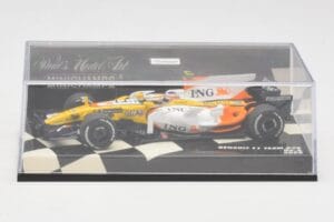 Renault R28 #6 N. Piquet Jr. F1 2008 Minichamps 1:43 400080006 Metal - imagem 5 de 5