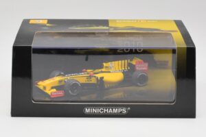 Renault R30 #10 R. Kubica F1 2010 Minichamps 1:43 576410 Metal - imagem 4 de 4