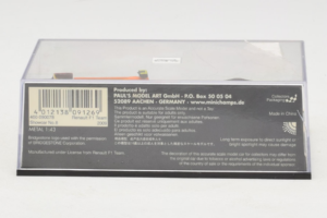 Renault R29 #8 N. Piquet Jr. Showcar F1 2009 Minichamps 1:43 400090078 Metal - imagem 5 de 5