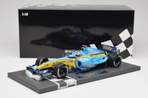 Renault R25 #5 F. Alonso San Marino GP Winner 2005 Minichamps 1:18 117050405 Resina - imagem 7 de 7