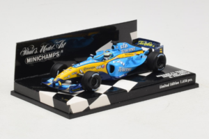 Renault R25 #6 G. Fisichella Renault F1 Team Showcar 2005 Minichamps 1:43 400050076 Metal - imagem 2 de 5