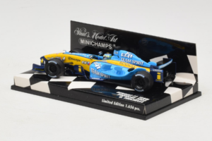 Renault R25 #6 G. Fisichella Renault F1 Team Showcar 2005 Minichamps 1:43 400050076 Metal - imagem 3 de 5