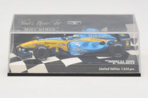 Renault R25 #6 G. Fisichella Renault F1 Team Showcar 2005 Minichamps 1:43 400050076 Metal - imagem 4 de 5