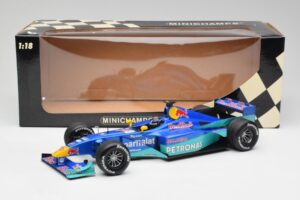 Sauber C19 #16 P. Diniz F1 2000 Minichamps 1:18 180000016 Metal - imagem 6 de 6