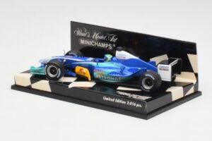 Sauber C24 F. Massa Showcar F1 2005 Minichamps 1:43 400050082 Metal - imagem 2 de 5