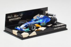 Sauber C24 F. Massa Showcar F1 2005 Minichamps 1:43 400050082 Metal - imagem 3 de 5