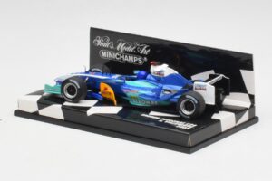 Sauber C24 J. Villeneuve F1 2005 Minichamps 1:43 400050011 Metal - imagem 2 de 5