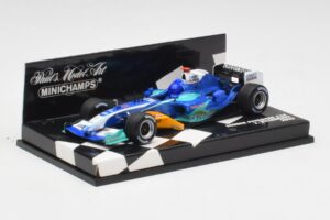 Sauber C24 J. Villeneuve F1 2005 Minichamps 1:43 400050011 Metal - imagem 3 de 5