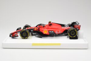 Scuderia Ferrari SF-23 #55 C. Sainz Belgian GP 2023 BBR 1:18 BBR231855C Metal - imagem 3 de 7