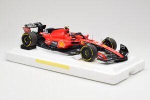 Scuderia Ferrari SF-23 #55 C. Sainz Belgian GP 2023 BBR 1:18 BBR231855C Metal - imagem 4 de 7