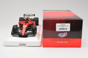 Scuderia Ferrari SF-23 #55 C. Sainz Belgian GP 2023 BBR 1:18 BBR231855C Metal - imagem 6 de 7