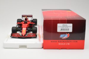 Scuderia Ferrari SF21 #55 C. Sainz Emilia Romagna GP 2021 BBR 1:18 BBR211855 Metal - imagem 6 de 7