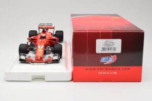 Scuderia Ferrari SF70H #7 K. Raikkonen Monaco GP 2017 BBR 1:18 BBR181717 Metal - imagem 6 de 7