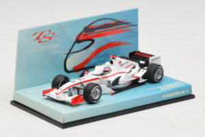 Super Aguri SA05 Honda #22 T. Sato 1st GP Bahrain 2006 Minichamps 1:43 518064322 Metal - imagem 2 de 5