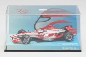 Super Aguri Honda SA07 #22 T. Sato Race Car 2007 Minichamps 1:43 518074322 Metal - imagem 5 de 5