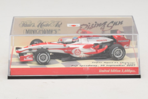 Super Aguri SA07 T. Sato F1 Showcar 2007 Minichamps 1:43 403080092 Metal - imagem 5 de 5