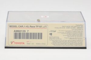 Toyota TF108 Showcar J. Trulli 2008 Minichamps 1:43 AM601297 Metal - imagem 4 de 5