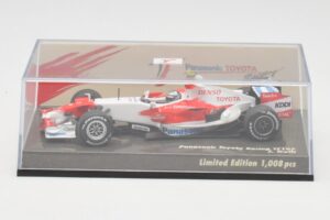 Toyota TF108 Showcar J. Trulli 2008 Minichamps 1:43 AM601297 Metal - imagem 5 de 5