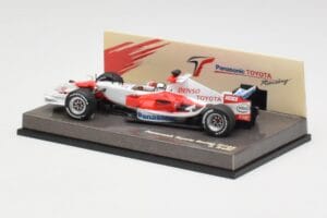 Toyota TF105 #16 J. Trulli F1 2005 Minichamps 1:43 AM58295 Metal - imagem 2 de 5