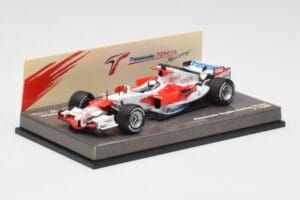 Toyota TF105 #16 J. Trulli F1 2005 Minichamps 1:43 AM58295 Metal - imagem 3 de 5