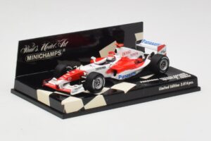 Toyota TF105 Panasonic Racing #16 J. Trulli F1 2005 Minichamps 1:43 400050086 Metal - imagem 2 de 5