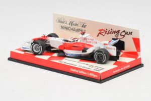 Toyota TF107 #12 J. Trulli F1 2007 Minichamps 1:43 403080081 Metal - imagem 3 de 5